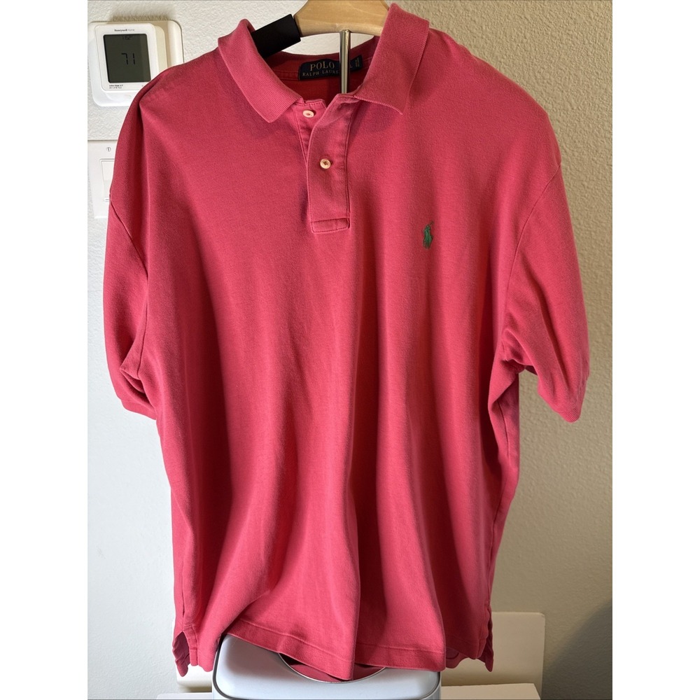 Polo by Ralph Lauren Men's Shirt Pink Size XL